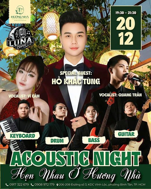 Poster đêm diễn của Luna Band — 4