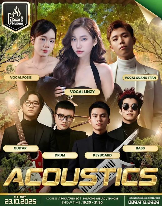 Poster đêm diễn của Luna Band — 6