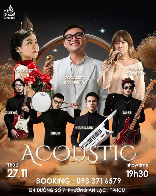 Poster đêm diễn của Luna Band — 7