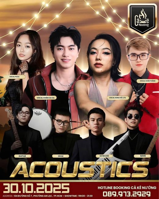 Poster đêm diễn của Luna Band — 8