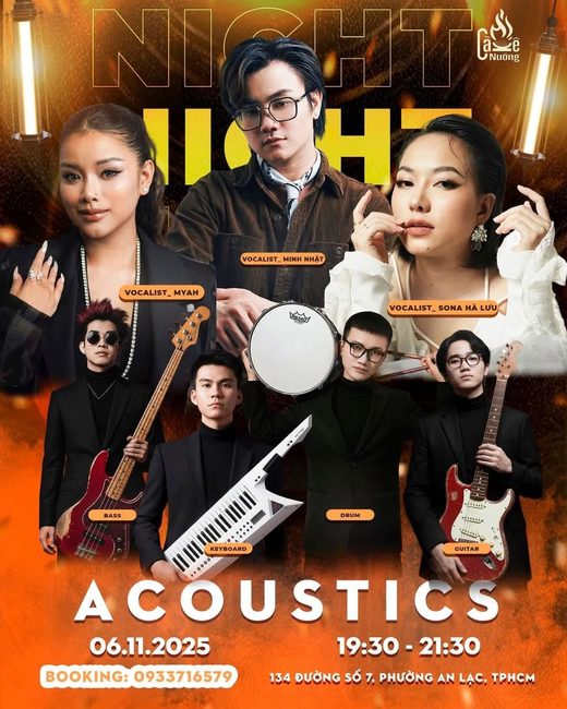 Poster đêm diễn của Luna Band — 10